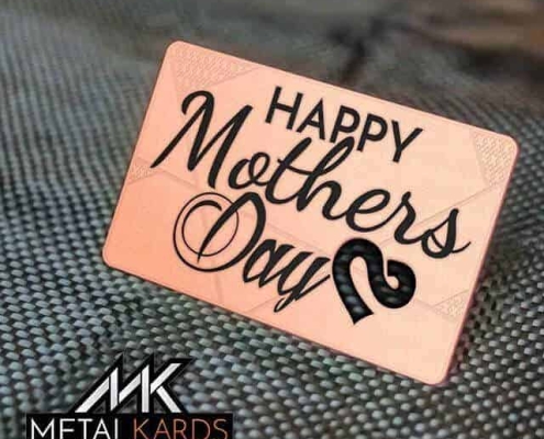 Happy Mothers Day Metal Cards