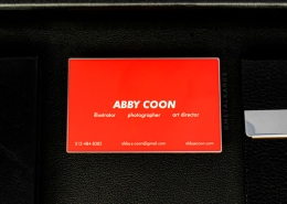 Art Director Metal Business Card