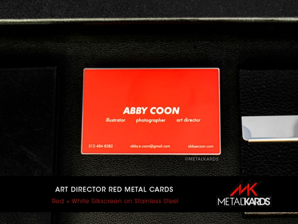 Art Director Metal Card