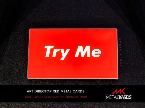 Art Director Metal Cards