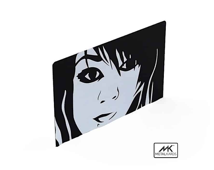 Black And White Metal Cards