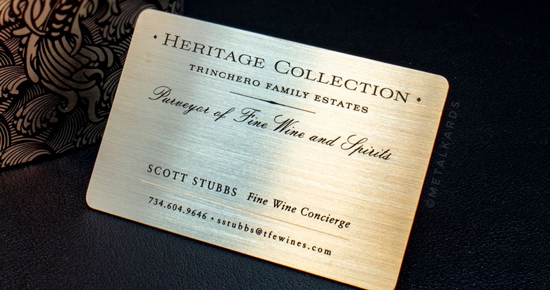 Estate Winery Business Cards