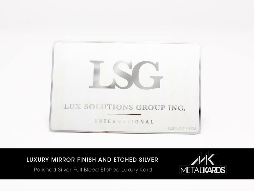 Luxury Metal Business Cards