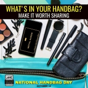 National Handbag Day Oct 10