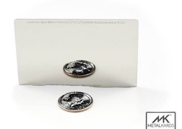 Polished Chrome Metal Business Cards