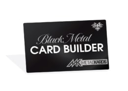 Black Metal Cards Builder