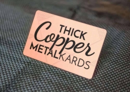 Copper Business Card