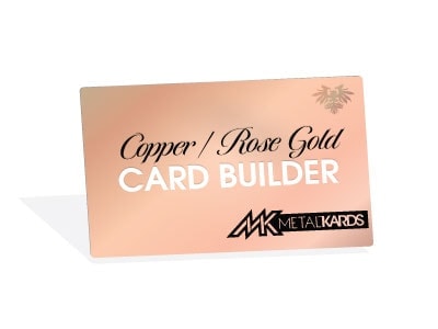 Copper Metal Cards Builder