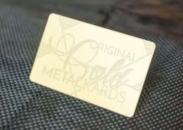 Gold Business Cards