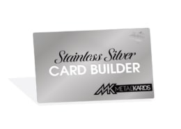 Silver Metal Cards Builder