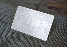 Stainless Steel Business Cards