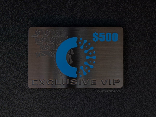 Vip Metal Gift Card