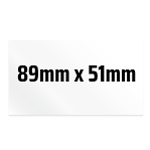 Business Card Size (Us Standard)