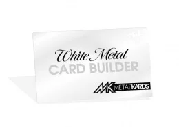 White Metal Business Card